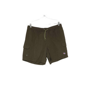 Champion Men's Green Nylon Bermuda Shorts (XL)